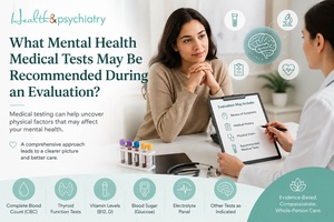 What Mental Health Medical Tests May Be Recommended During an Evaluation?