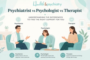 psychiatrist vs psychologist vs therapist