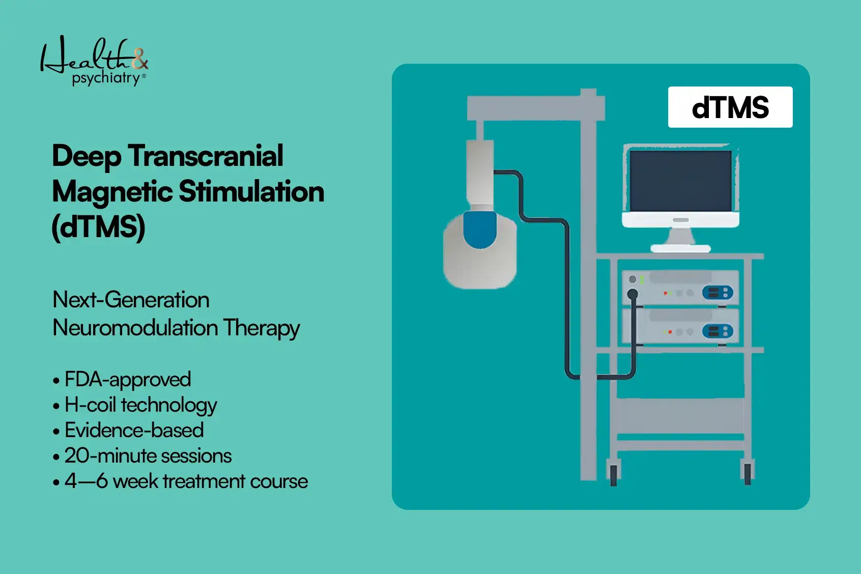 benefits of dTMS therapy