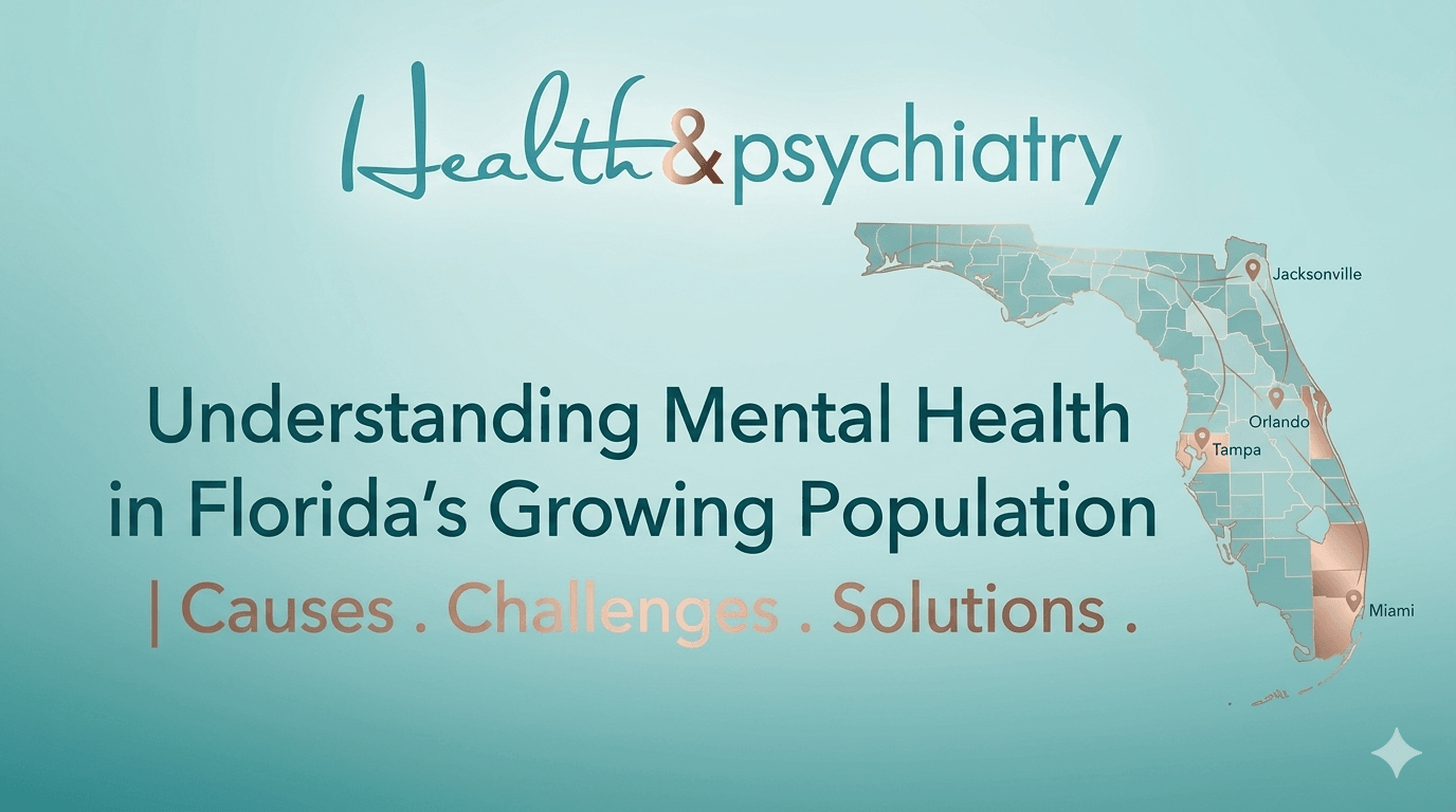 Understanding Mental Health in Florida's Growing Population | Causes. Challenges. Solutions