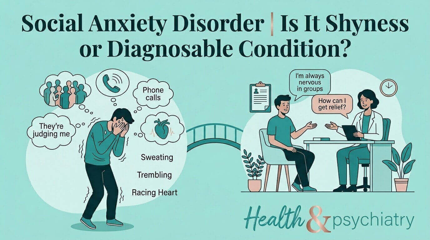 Social Anxiety Disorder | Is It Shyness or Diagnosable Condition?