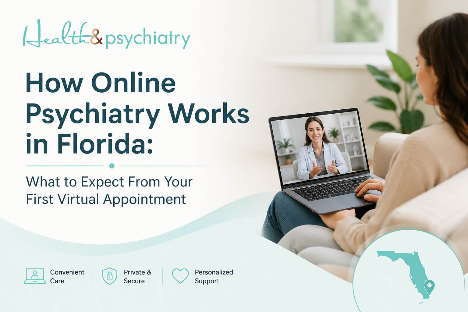 How Online Psychiatry Works in Florida: What to Expect From Your First Virtual Appointment