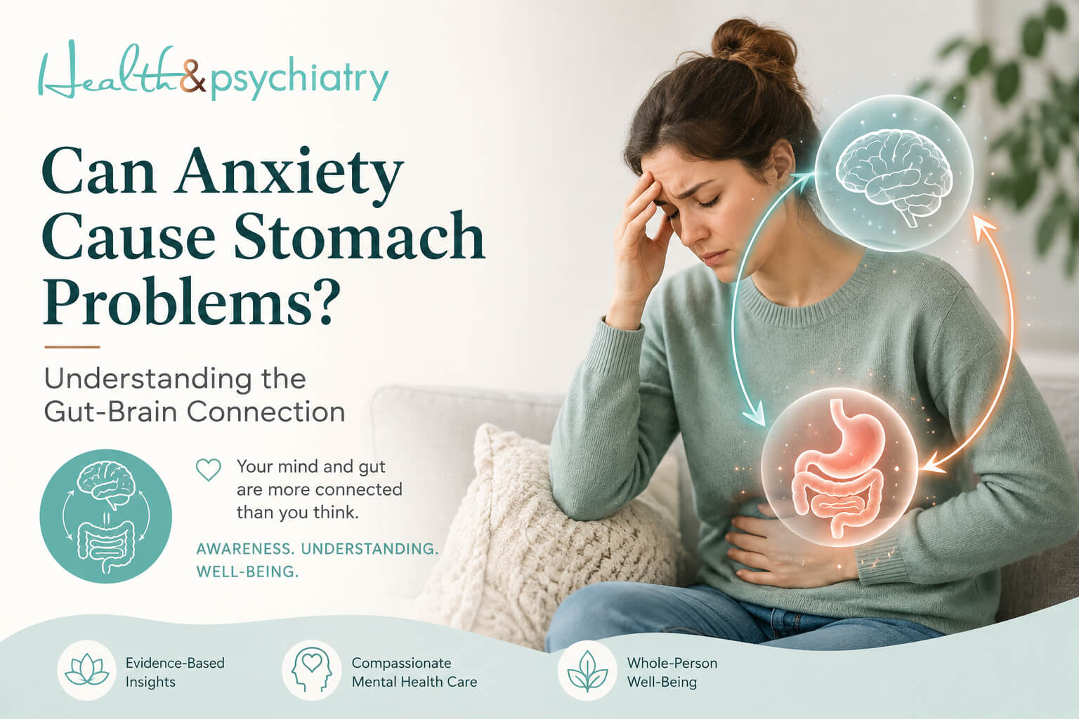 Can Anxiety Cause Stomach Problems? Understanding the Gut-Brain Connection