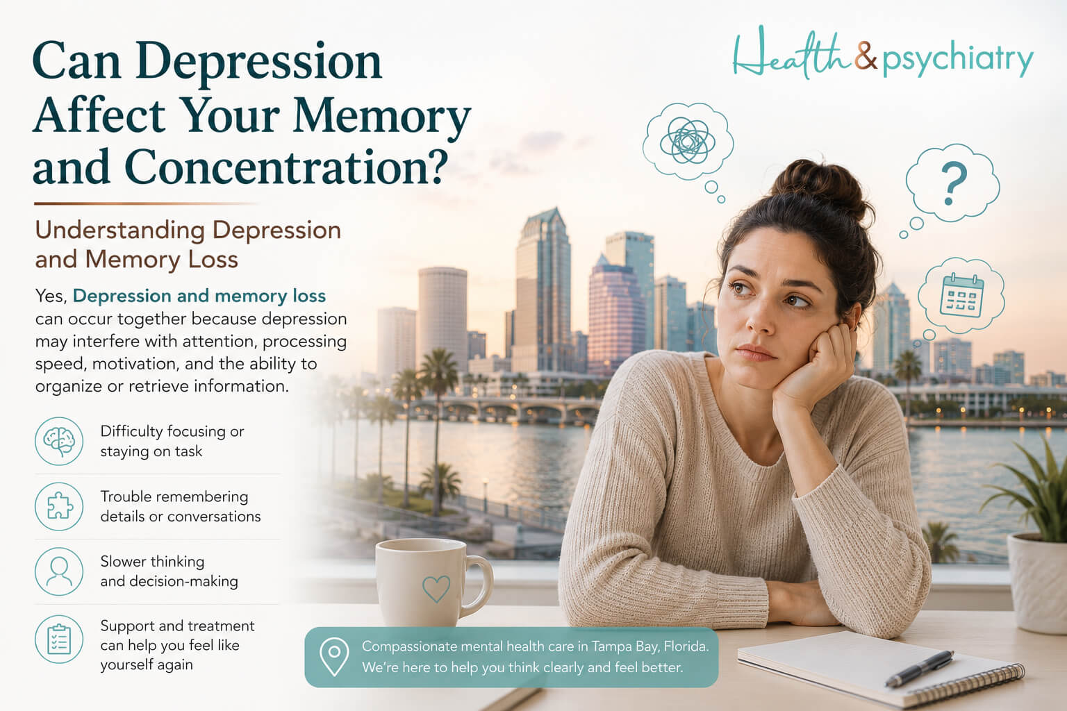 Can Depression Affect Your Memory and Concentration? Understanding Depression and Memory Loss