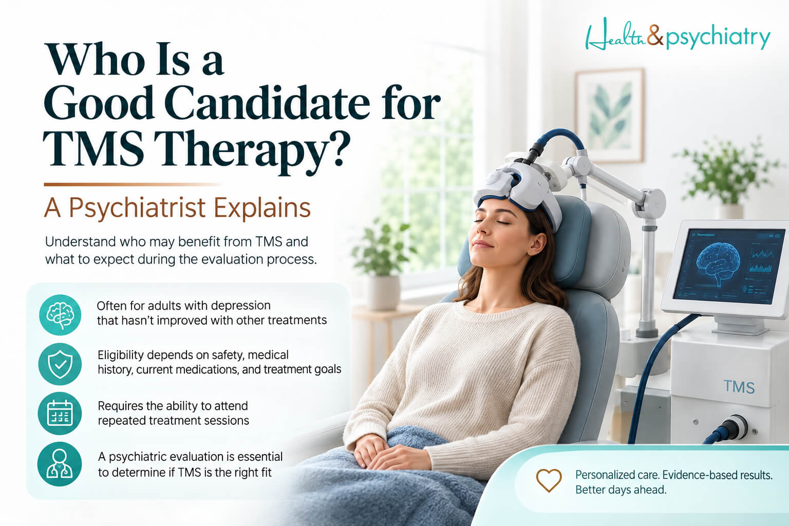Who Is a Good Candidate for TMS Therapy? A Psychiatrist Explains