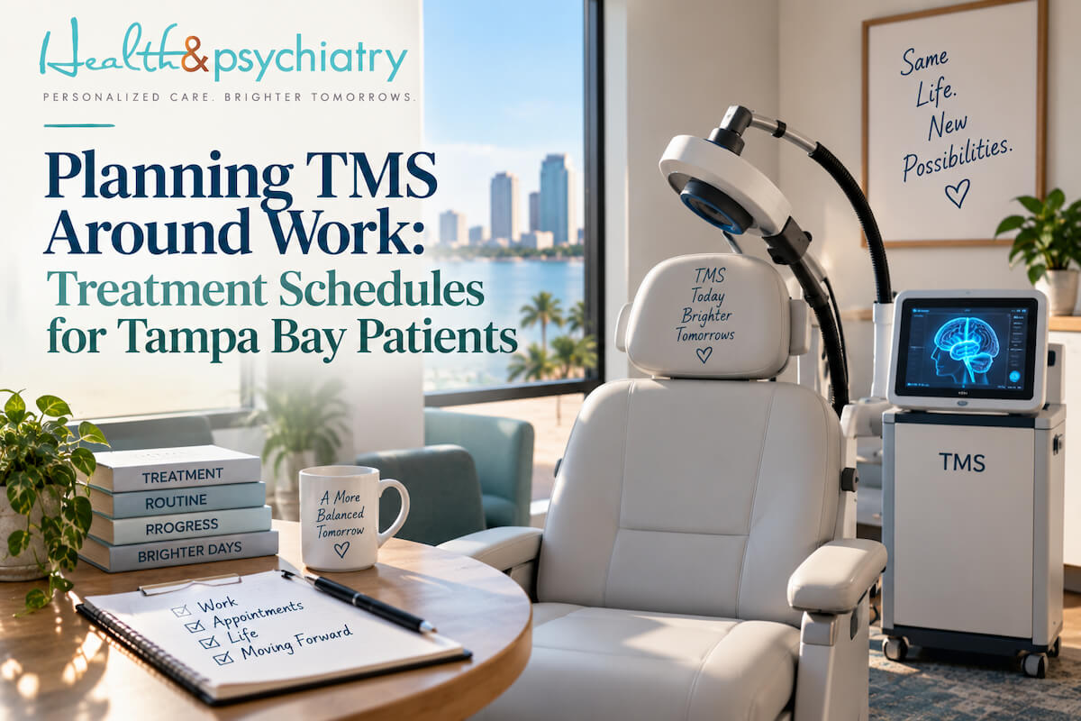 Planning TMS Around Work: Treatment Schedules for Tampa Bay Patients